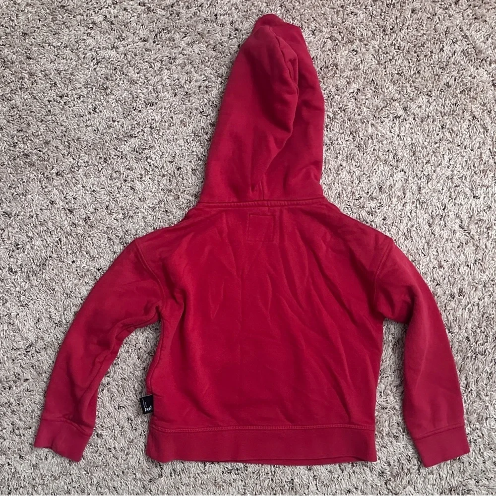 Gap x Disney Red Mickey Mouse Graphic Hoodie Sweatshirt Kids Size Small